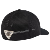 Columbia PFG Logo Mesh Ball Cap Tapa, Negro/Gulf Stream, S-M Unisex Adulto