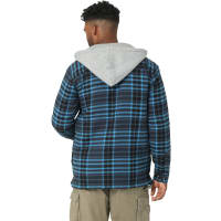 Wrangler Hooded Flannel Work Jacket for Men | Cabela's