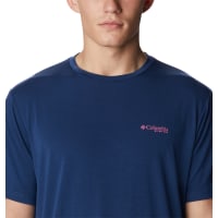 Columbia Men's PFG Triangle Fill Tech T-Shirt - XL - White