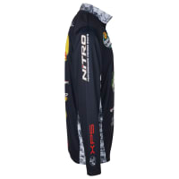 Maillot De Pêche Bass Pro Shops - Unisexe, Manches Longues, Quart Zip, Violet, Taille M