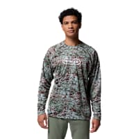 Columbia PFG Super Solar Stream Border Hex Long-Sleeve Shirt