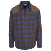 RedHead Ranch Stilwell Corduroy Trim Flannel Long-Sleeve Shirt for