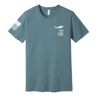Nine Line Apparel Land Shark Short Sleeve T Shirt for Men