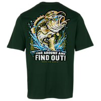 Bass Pro Shops Fish Around and Find Out Graphic Short-Sleeve T