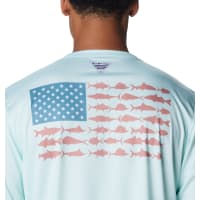 Columbia Terminal Tackle PFG Fish Flag Long-Sleeve Shirt for Men