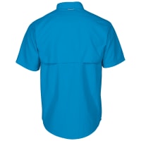 World Wide Sportsman Fishing Shirt Large Men's Short Sleeve Orange 100%  Nylon L