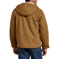 Dickies men's sanded duck sale sherpa lined hooded jacket