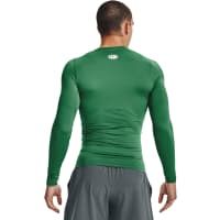 Under Armour HeatGear Long-Sleeve Shirt for Men - Team Kelly Green/White -  S