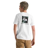 ★★THE NORTH FACE★★ White Label Floral Short Sleeve Round The North Face Short Sleeve Strange Colorful World Flower