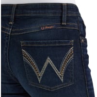 Wrangler Q-Baby Ultimate Riding Bootcut Jeans for Ladies