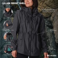 Columbia Lillian Ridge Shell Jacket for Ladies