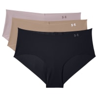 Under Armour 3-Pack Seamless Womens Pink Printed Hipster Underwear 1325659  656