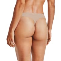 Under Armour Womens Nude Pure Stretch Thong Large Pack of 3 New