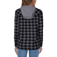 Natural reflections 2 in 1 hooded flannel store