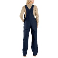  Carhartt Women's Flame Resistant Rugged Flex Loose Fit Duck Bib  Overall, Dark Navy, Small: Clothing, Shoes & Jewelry