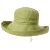 Dorfman Pacific Adjustable Big Brim Cotton Canvas Sun Hat for Ladies