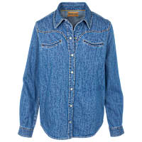 RedHead Ranch Western Denim Button-Down Long-Sleeve Shirt | Bass