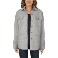 Ladies shirt jacket cheap