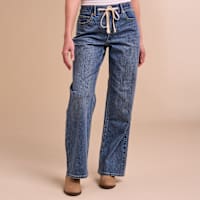 Natural Reflections Drawstring Wide Leg Denim Pants | Cabela's
