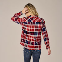 Natural Reflections Cane Creek Flannel Long-Sleeve Shirt for Ladies