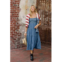 Natural Reflections Chambray Maxi Dress | Cabela's