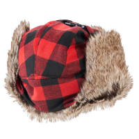 Natural Reflections Buffalo Plaid Trapper Hat | Bass Pro Shops display picture 1