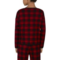Womens red 2025 plaid sweater