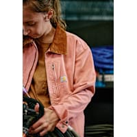 Carhartt Rugged Flex Loose-Fit Canvas Detroit Jacket for Ladies