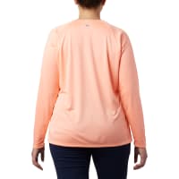 Columbia Women&s Bahama Long Sleeve Shirt, Tiki Pink, Large