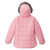 Fleece lined - pixie hooded - jacket - electric - Pink