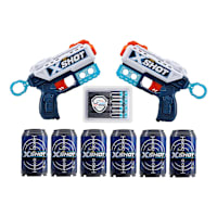 ZURU® X-Shot Excel Double Kickback Foam-Dart Blaster Combo Pack
