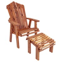 American Furniture Classics Cedar Adirondack Stationary Chair with