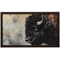 Open Road Brands Buffalo Framed Canvas Wall Art | Bass Pro Shops
