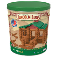 K'Nex Lincoln Logs 111-Piece Set 100th Anniversary Tin for