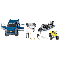 Bass Pro Shops Imagination Adventure Chevy Silverado with Bass