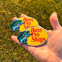 Bass Pro Shops Logo Metal Sticker | Mack's Prairie Wings