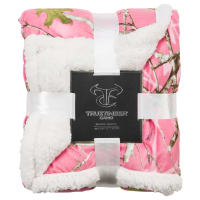 Pink camo online throw blanket