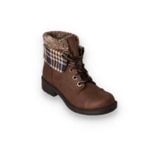 Natural Reflections Veruca II Lace Up Sweater Bootie Boots for