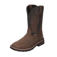 WOLVERINE Rancher Herren-Arbeitsstiefel – Westernstil, Weicher Zehenbereich, Rutschfeste Sohle
