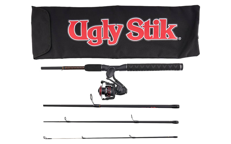 Ugly Stik GX2 Travel Spinning Kit