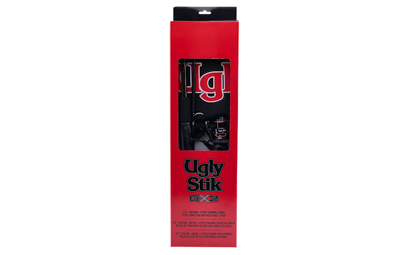 Ugly Stik GX2 Travel Spinning Kit