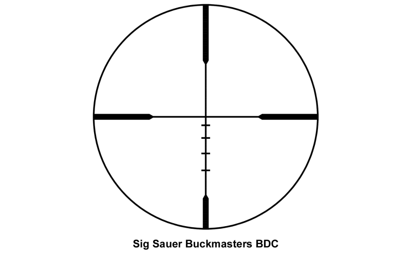 SIG Sauer® Buckmasters™ BDC Riflescope | Bass Pro Shops Canada