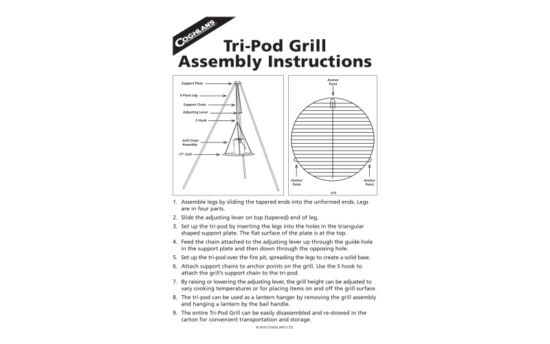Cabela's campfire grill top