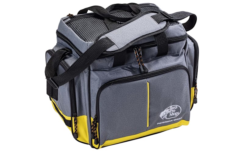 Bass Pro Shops Deluxe Fisherman Series Tackle Bag Bass Pro Shops