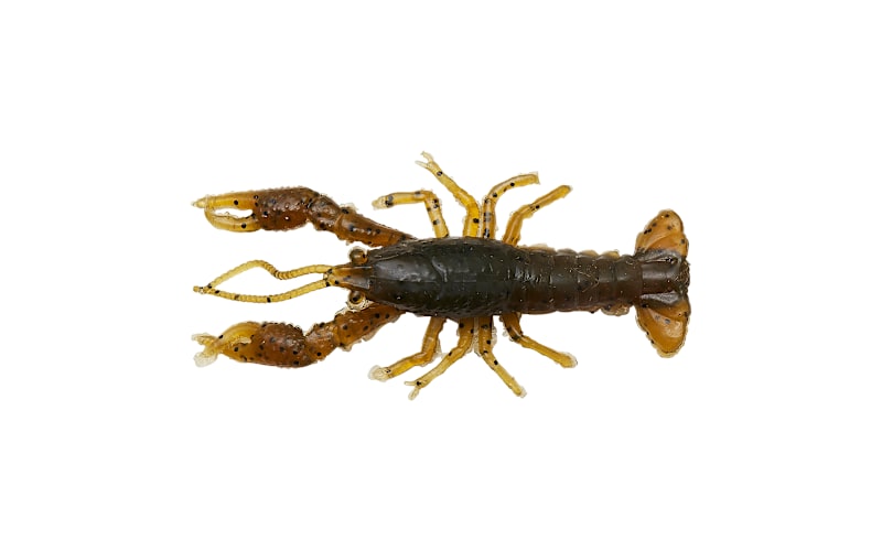 Savage Gear Reaction Crayfish - 5 granchi in gomma, dimensione/peso/colore: 9,1 cm/7,5 g/olio motore
