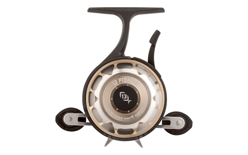 13 fishing black betty freefall inline ice reel - Ghost - Fishing - 2.5:1 Gear Ratio - Left Hand Retrieve and get instant hookups by releasing the trigger in the target zone 13 Fishing Black Betty FreeFall