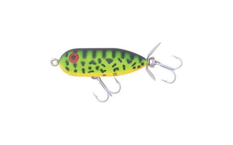 Heddon Baby Torpedo トップウォータールアー Heddon Lures X0360LC Tiny Torpedo Fishing Lures, Natural Perch