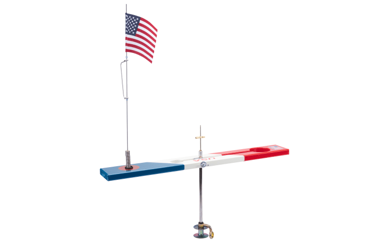 Beaver Dam Tip-Up American Flag Replacement Flag and Rod Assembly  (BD-FLAGAM) : Fishing Ice Fishing Tip Ups : Sports & Outdoors 