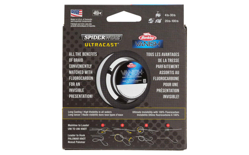 Spiderwire Ultracast/Berkley Vanish Dual Spool Pack