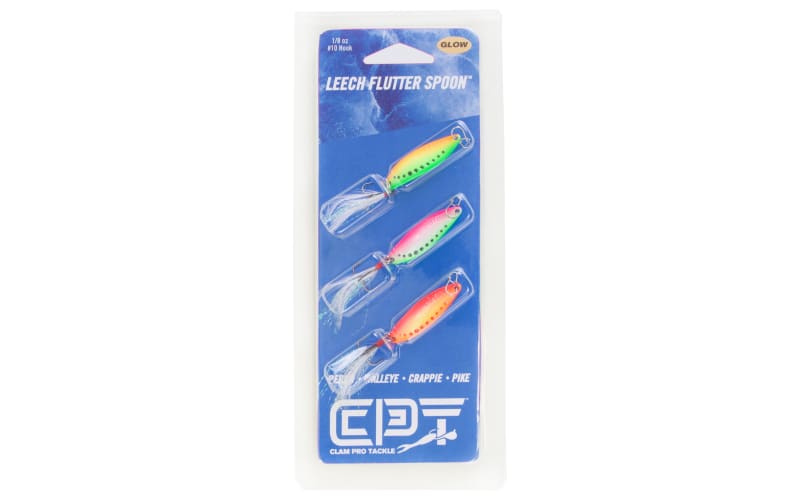 Clam Glow Leech Flutter Spoon Kit
